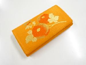 リサイクル　佐賀錦万寿菊模様織り出し和装バッグ